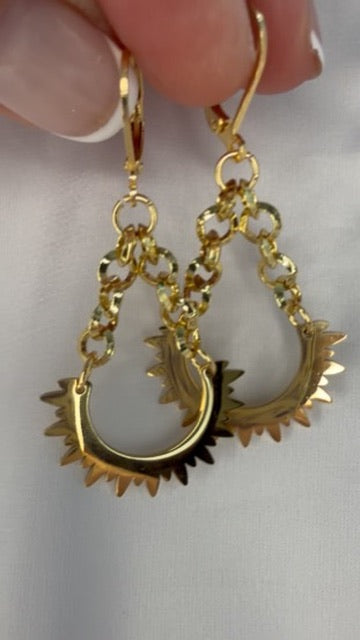 HERE COMES THE SUN EARRING