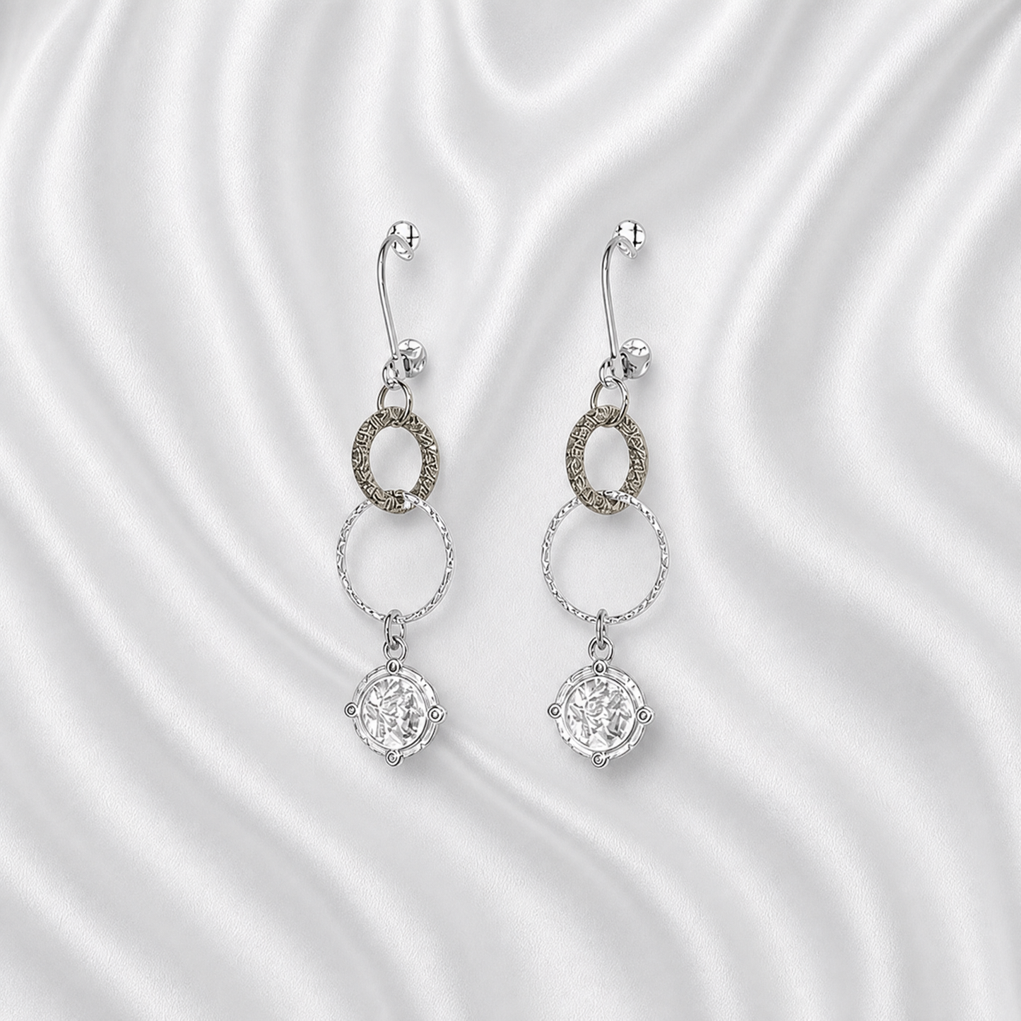 SILVER COIN DANGLE