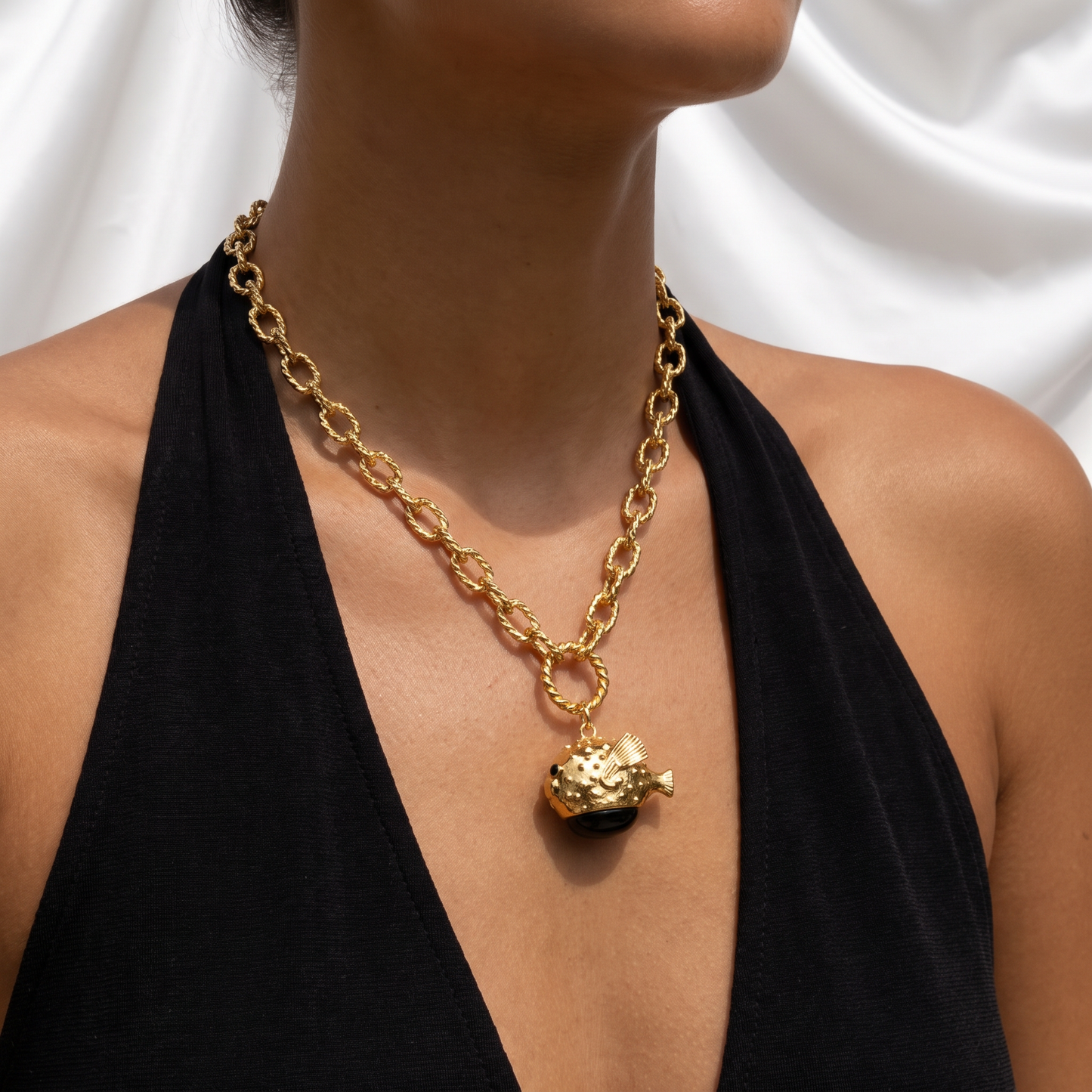 PUFFERFISH NECKLACE