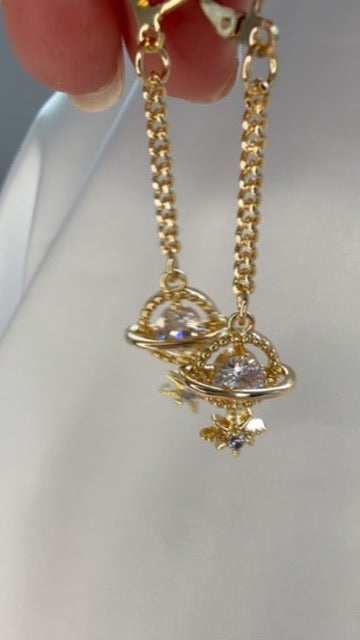 CELESTIAL DANGLE EARRING