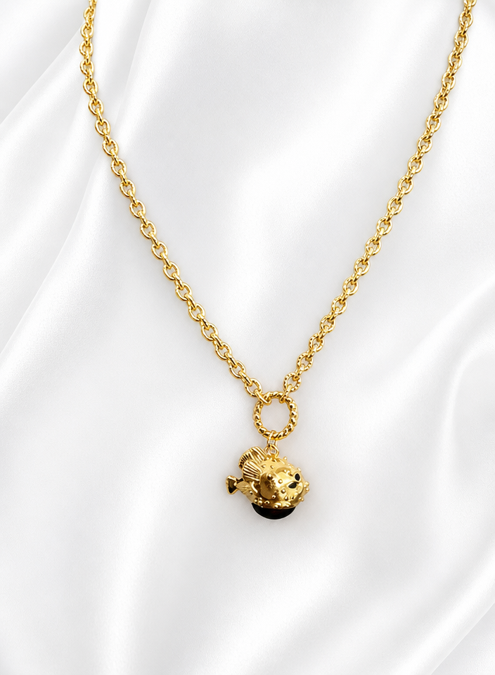 PUFFERFISH NECKLACE