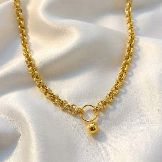 CHUNKY BALL NECKLACE