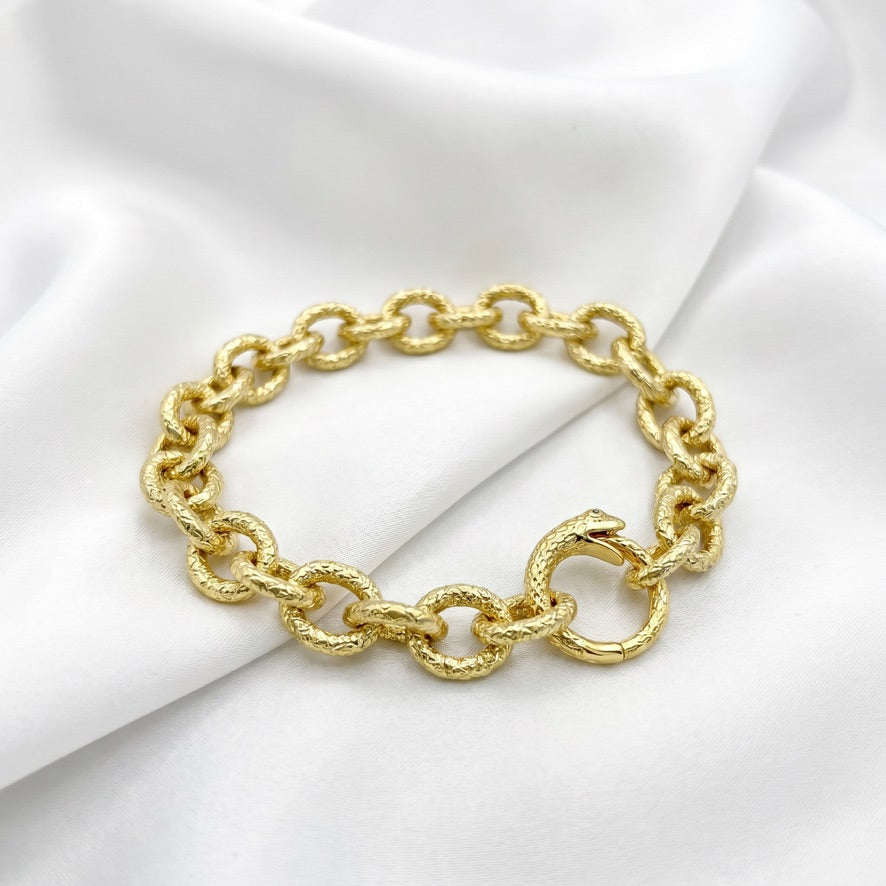 CHUNKY LINK SNAKE CLASP