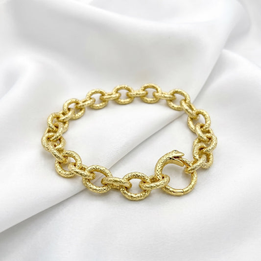 CHUNKY LINK SNAKE CLASP