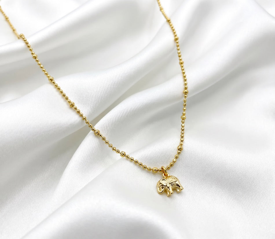 3D ELEPHANT NECKLACE