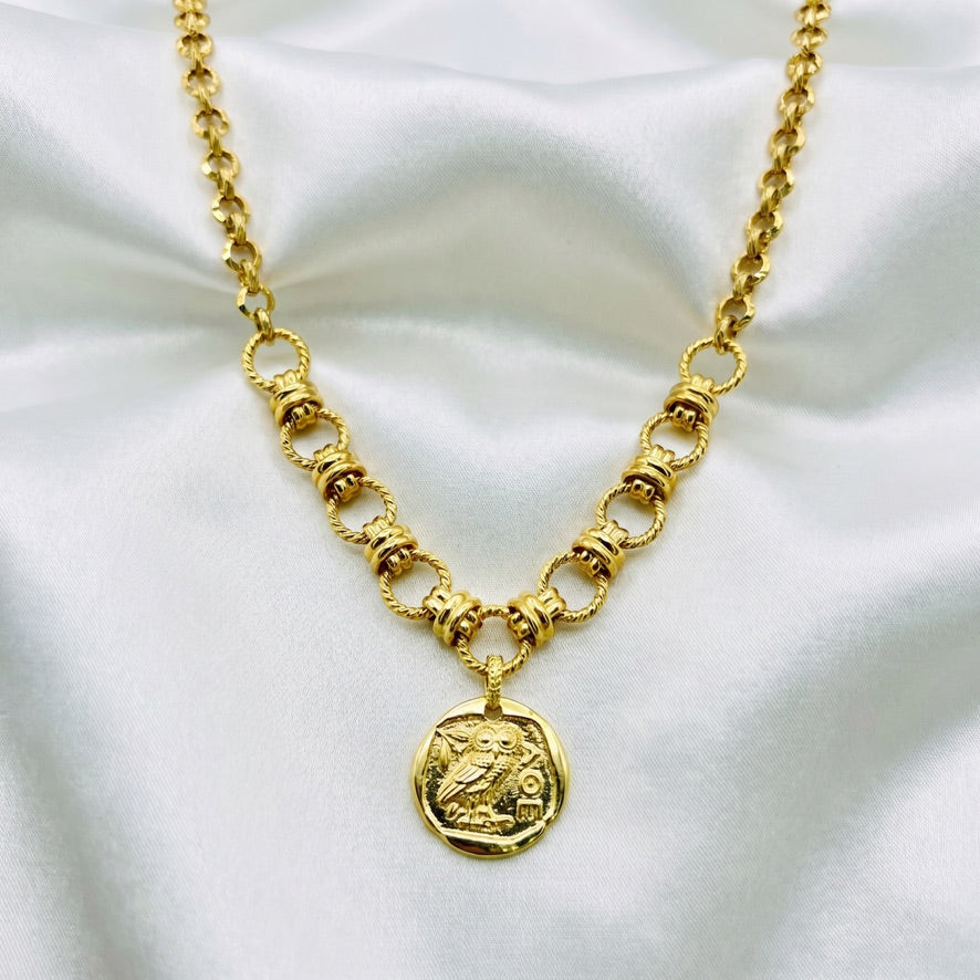 CHUNKY COIN NECKLACE