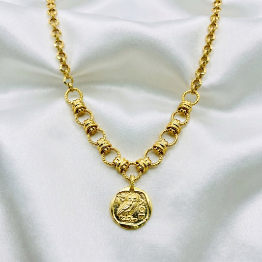 CHUNKY COIN NECKLACE