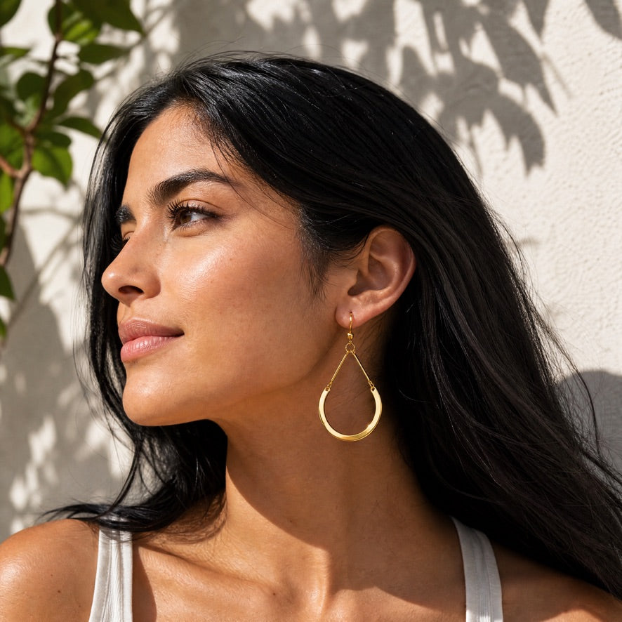 HALF CIRCLE EARRINGS
