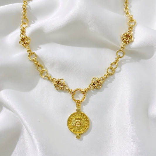 HONEYCOMB NECKLACE