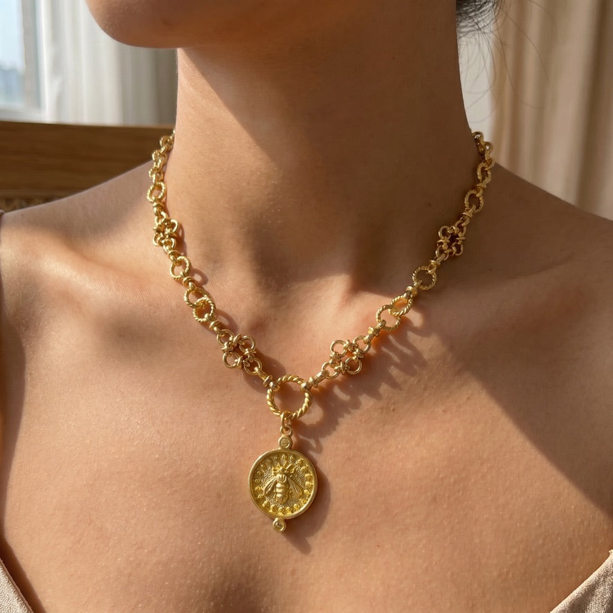 HONEYCOMB NECKLACE