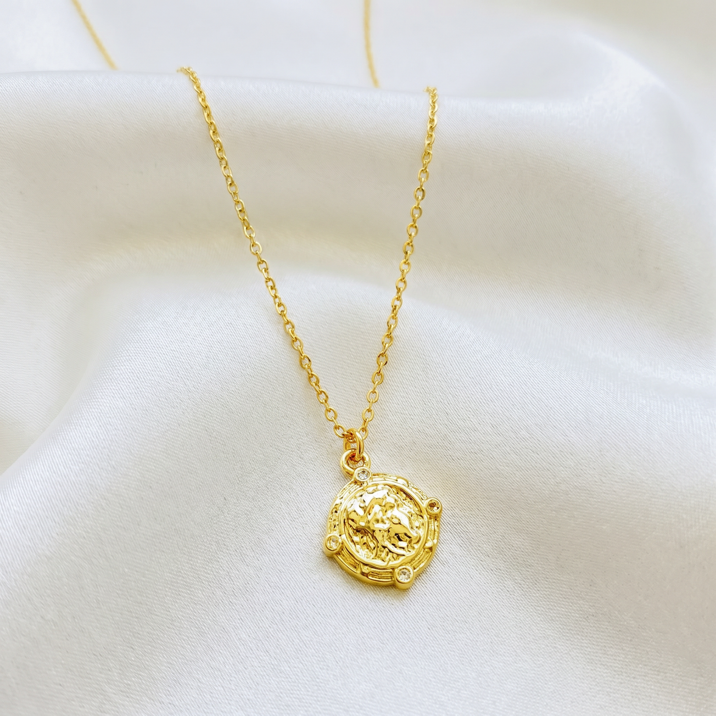 SMALL COIN NECKLACE