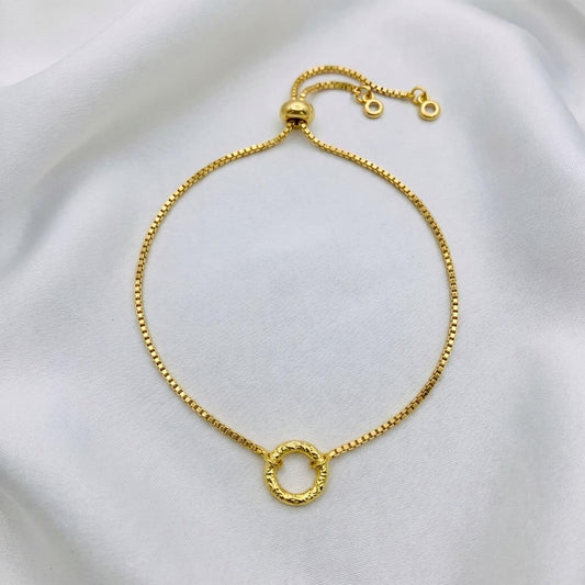 GOLD SIMPLE CIRCLE BRACELET