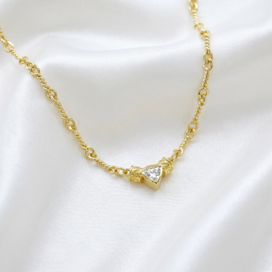 LONG TWISTED LINK CHOKER