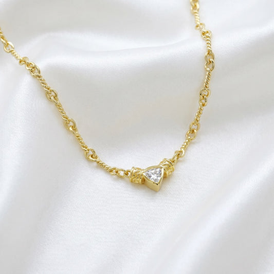 LONG TWISTED LINK CHOKER