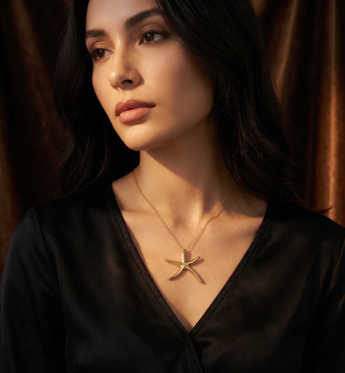 LARGE STARFISH NECKLACE