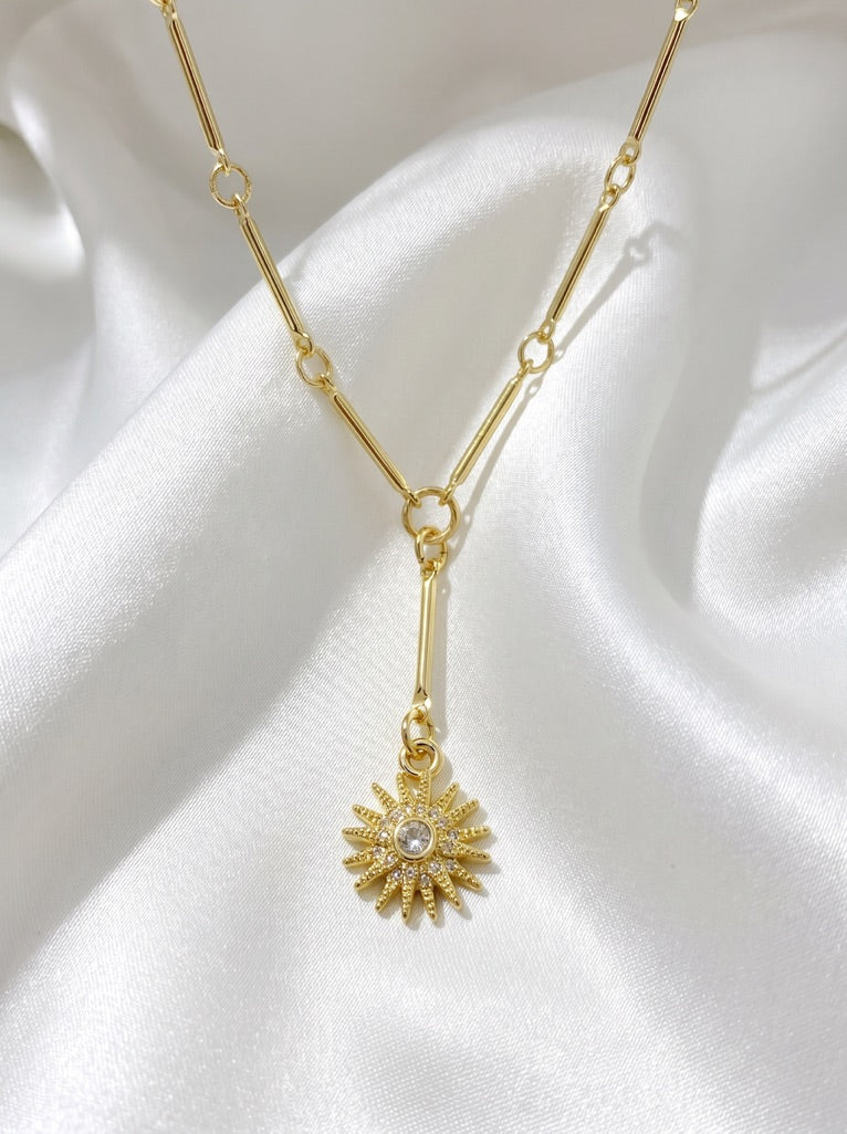 SUNSHINE LARIAT NECKLACE